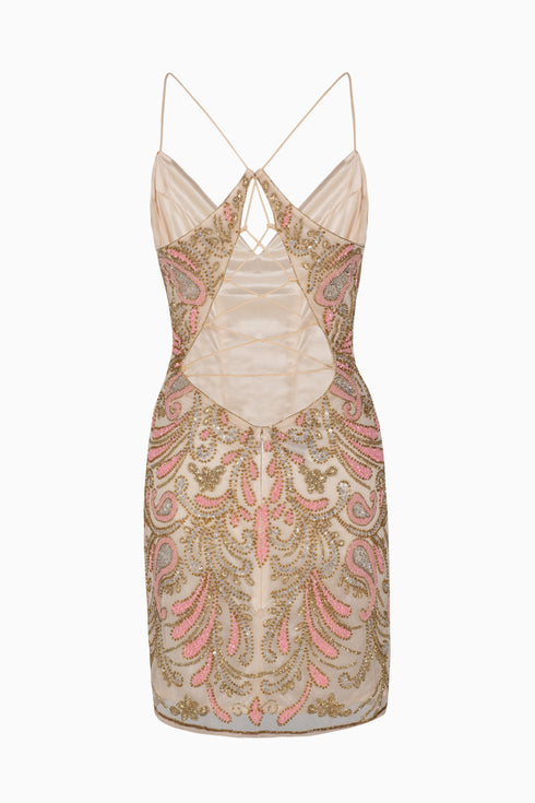Deep Decollete Secret Mini Dress